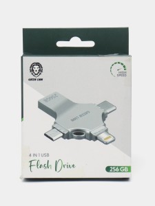 Green Lion 4-in-1 USB Flash Drive 256GB
