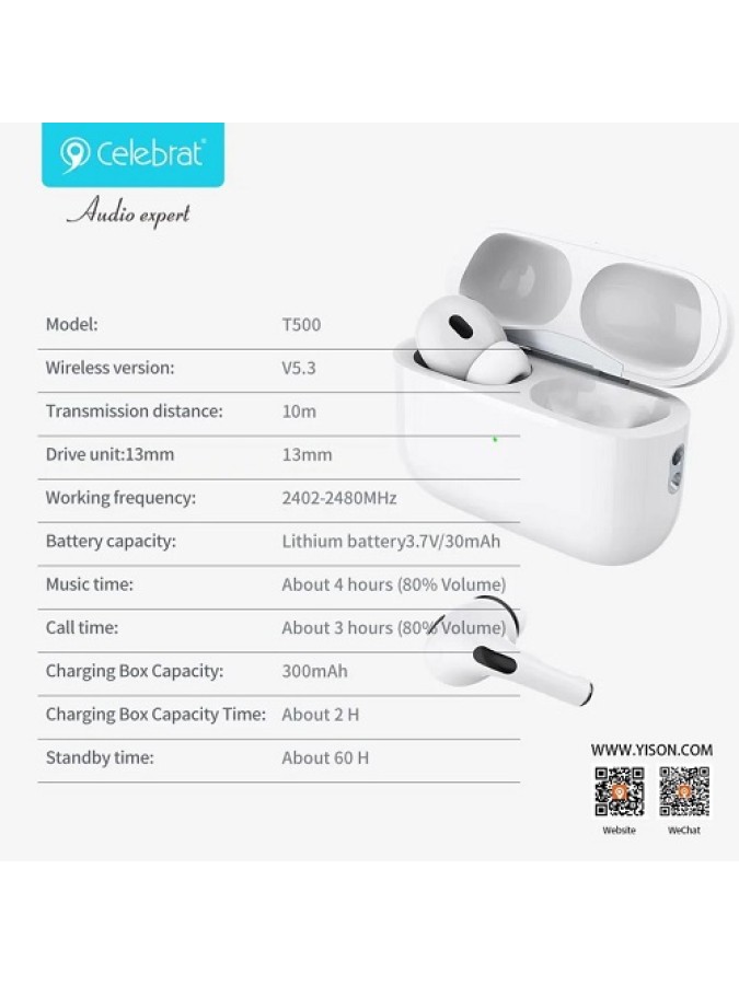 Celebrat Airpods T500