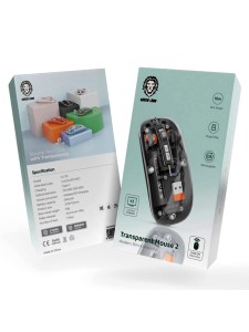 Green Lion Transparent Mouse 2