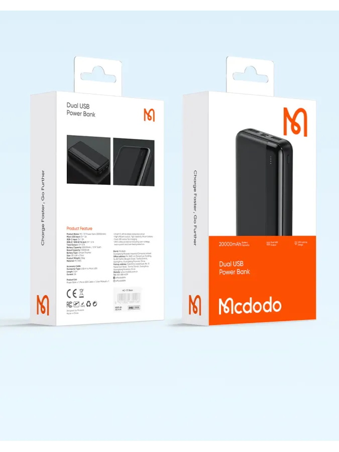 Mcdodo Power Bank 20000mAh
