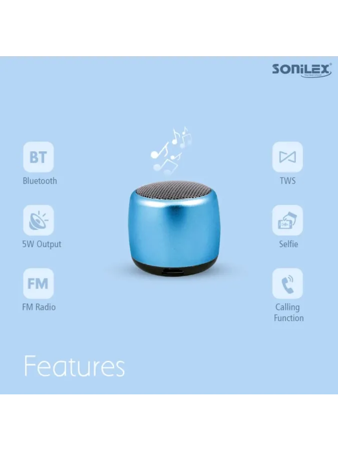 Sonilex Rainbow Mini Speaker